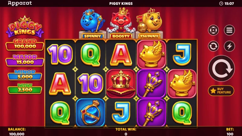 Piggy Kings - Lancement du Hold and Spin avec Boosty